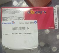 Donuts The Original Doony's Nature Sucré