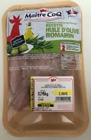 Aiguillettes de poulet marinées huile olive romarin
