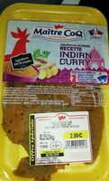 Aiguillettes de dinde Indian curry