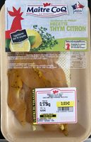 Aiguillettes de poulet recette thym citron