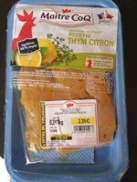 Aiguillettes de poulet thym citron