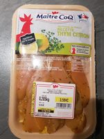 Aiguillettes de Poulet Thym Citron