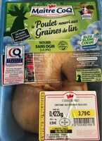 Poulet nourri aux graines de lin