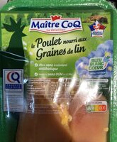 Poulet nourri aux graines de lin