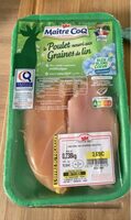 Poulet nourri aux graines de lin
