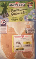 Filet de poulet nourri aux grains