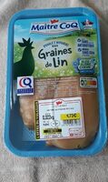 Poulet nourri aux graines de lin
