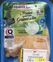 Poulet nourri aux graines de Lin