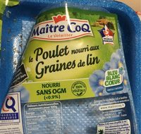 Poulet nourri aux graines de lin