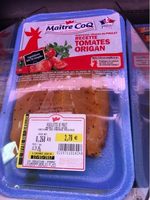 Aiguillettes de Poulet Tomate Origan