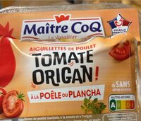 Aiguillettes de poulet tomate origan