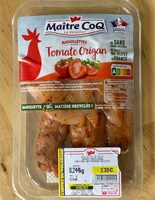 Aiguillettes de poulet tomates origan