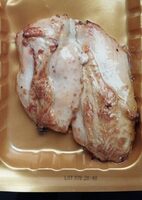 Filets de poulet rotis