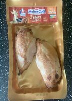 2 filets de poulet rotis