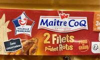 2 filets de poulet rôti