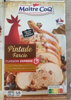 Pintade semi-désossée farcie