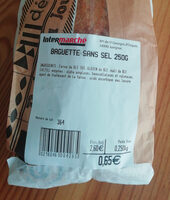 Baguette sans sel