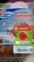 Queue d écrevisses de louisiane