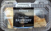 Freshly Baked Raspberry Turnovers