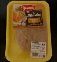 Les milanaises de dinde
