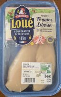 Poulet fermier élevé en liberté