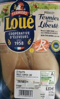 Poulet fermier élevé en liberté