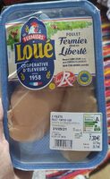 Poulet fermier élevé en liberté