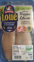 Poulet fermier élevé en liberté