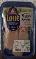Poulet fermier élevé en liberté