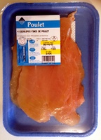 Poulet, 4 Escalopes Fines de Poulet
