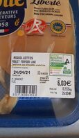 Aiguillettes poulet fermier