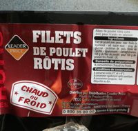 Filets de poulet rôtis