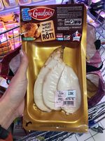 Tranches de filet de poulet roti