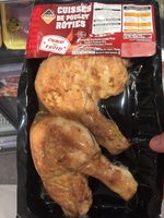 Cuisses de poulet roties