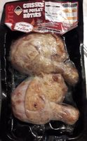 Cuisses de poulet roties
