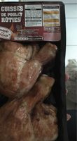 Cuisses de poulet roties