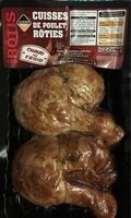 Cuisse de poulet roties