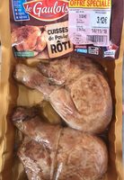 Cuisses de poulet rôti