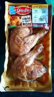 Cuisses de poulet rôti