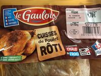 Cuisses de poulet rôti