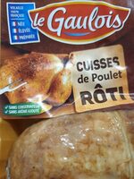 Cuisses de poulet rôti