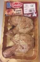 Cuisses de poulet rôti