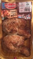 Cuisses de poulet rôti