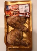 Cuisses de poulet rôti