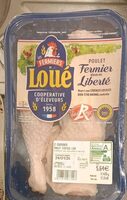 Poulet fermier élevé en liberté