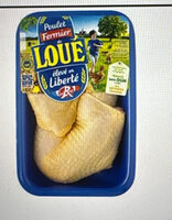 Cuisses de poulet jaune  x2
