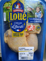 2 Cuisses Poulet Fermier Loué