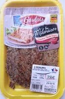 Escalopes milanaise tomate origan