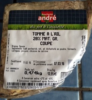 Tomme à l'ail