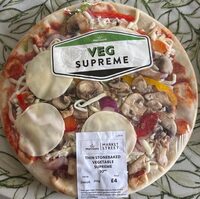 Thin Stonebaked Vegetable Supreme 10”